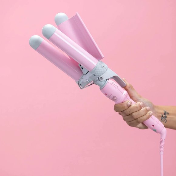 MERMADE PRO HAIR WAVER - 1.25" PINK - Picture 5 of 7